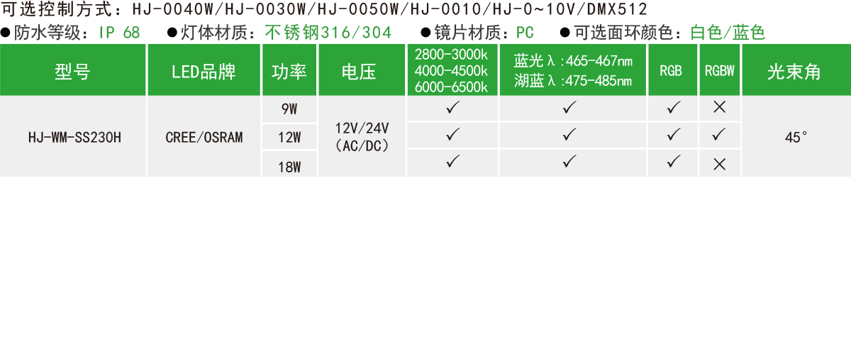 HJ-WM-SS230H